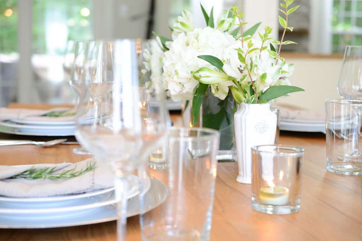 Dining room makeover tables cape