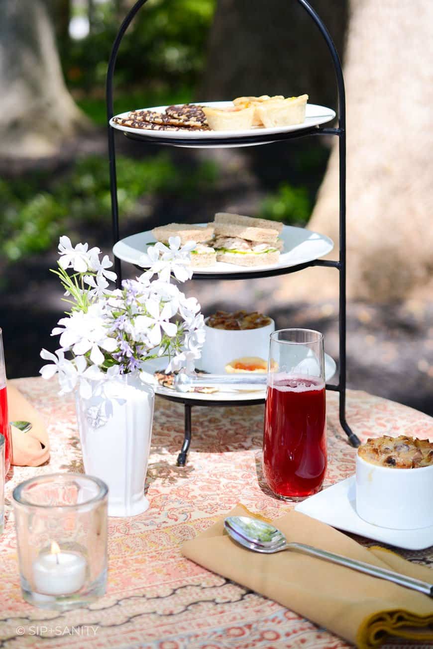 a garden tea party for mother's day