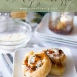 pin image for savory brunch rolls