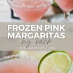 Pin image for frozen pink cadillac margaritas.