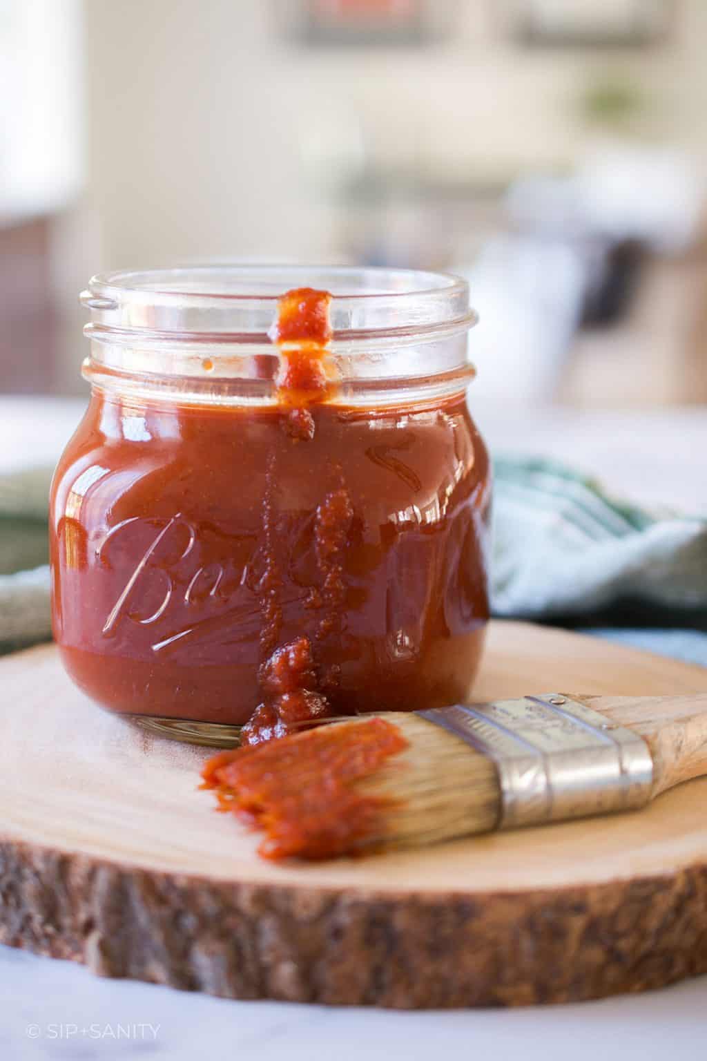 Homemade Chipotle Honey BBQ Sauce (without ketchup) • Sip + Sanity