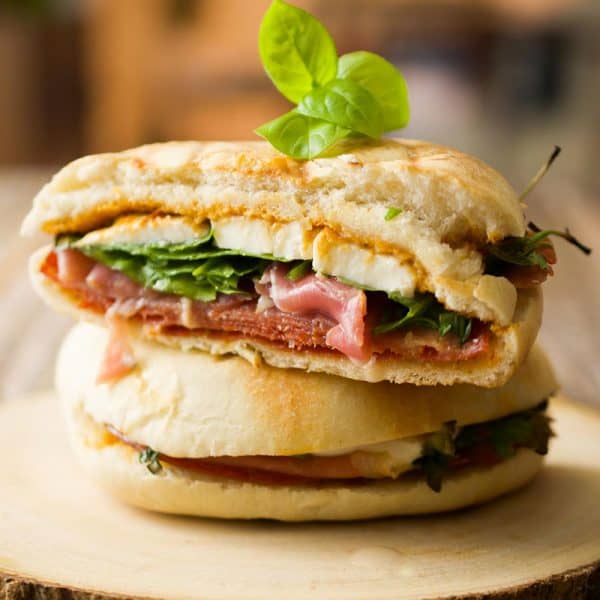 Grilled Pizza Dough Sandwiches • Sip + Sanity