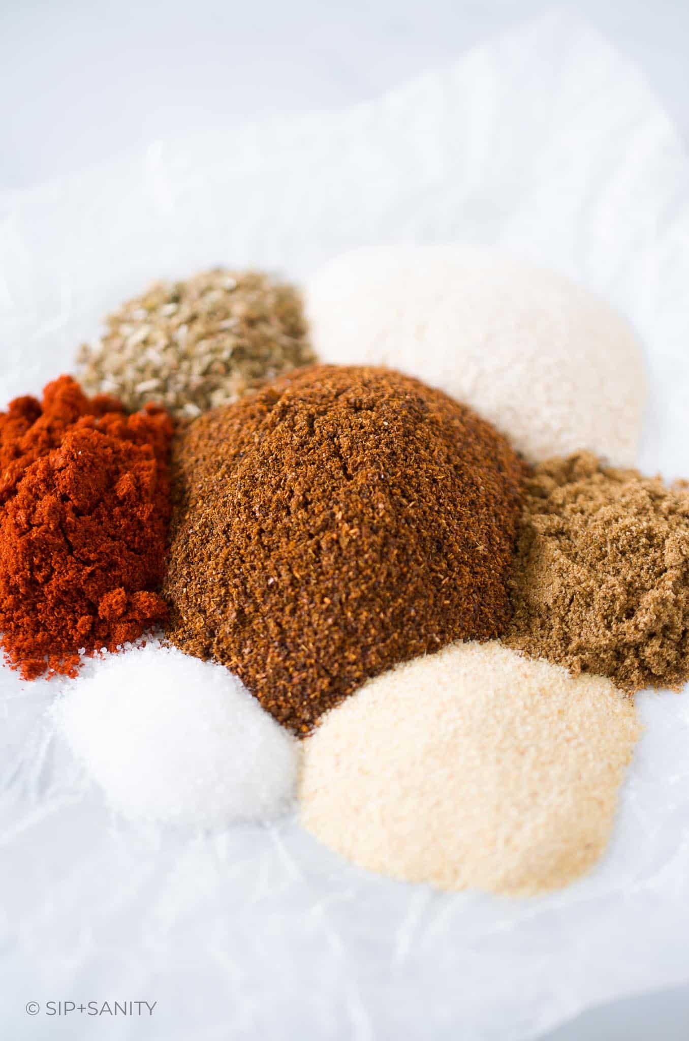 Homemade Low Sodium Taco Seasoning Recipe • Sip + Sanity