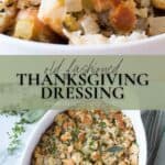 Pin image for old fashioned thanksgiving dressing.